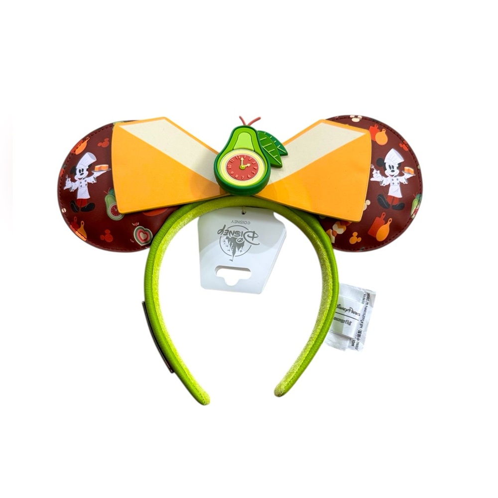 Disney | New Loungefly Food and Wine Festival Minnie Mouse Ears Headband New Tag